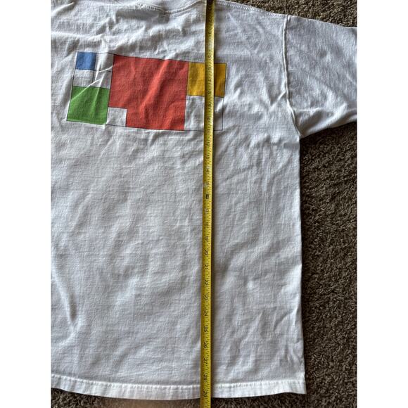 Vintage Y2K 2000 Microsoft Office Tech Promo XL White Fruit of the Loom T-shirt - Picture 7 of 7